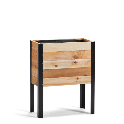 11.5″ x 24″ Raised Garden Bed - 30" TALL / Garden Grade