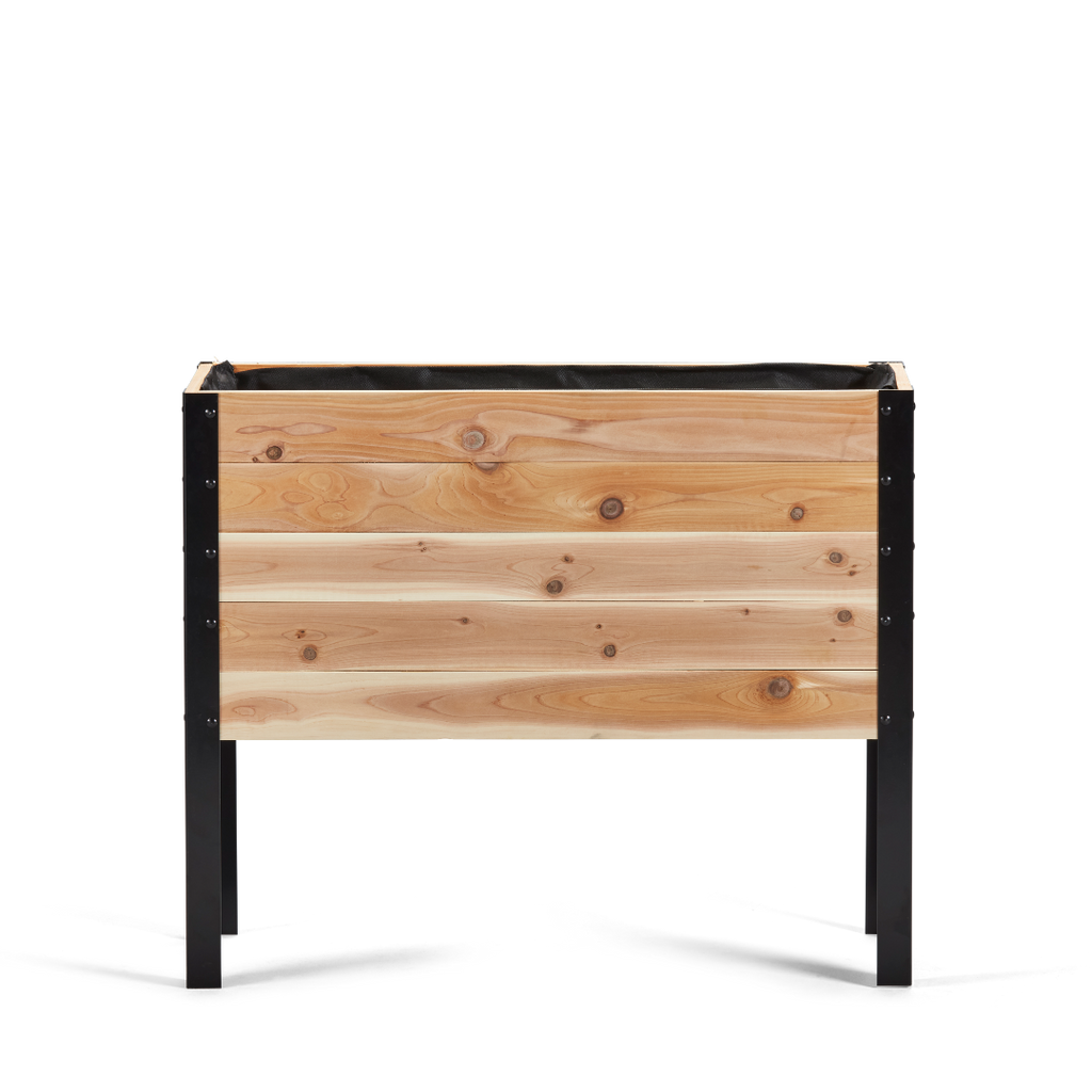 11.5" x 36" Raised Garden Bed - 30" TALL / Garden Grade