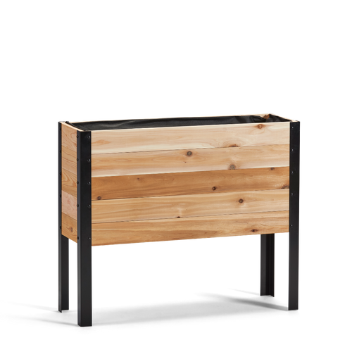 11.5" x 36" Raised Garden Bed - 30" TALL / Garden Grade