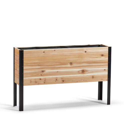 11.5" x 48" Raised Garden Bed - 30" TALL / Garden Grade