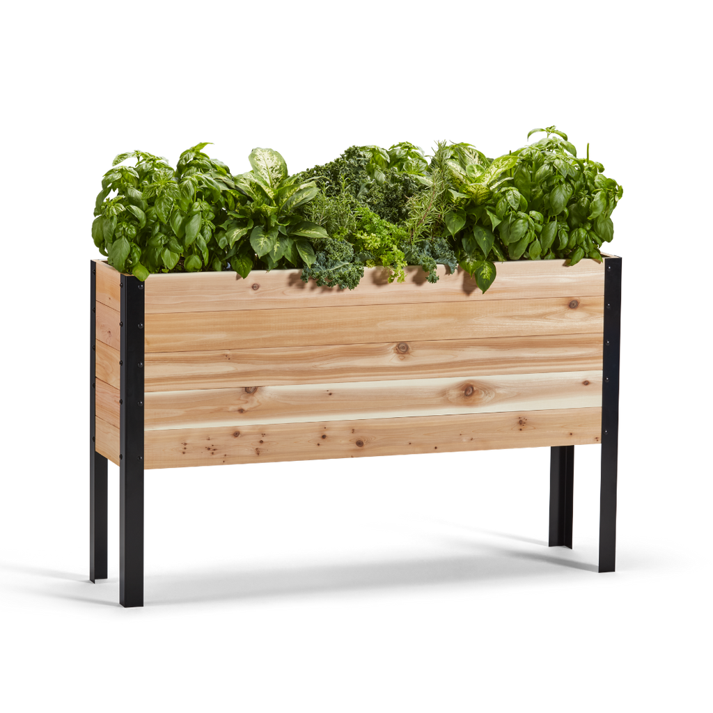 11.5" x 48" Raised Garden Bed - 30" TALL / Garden Grade