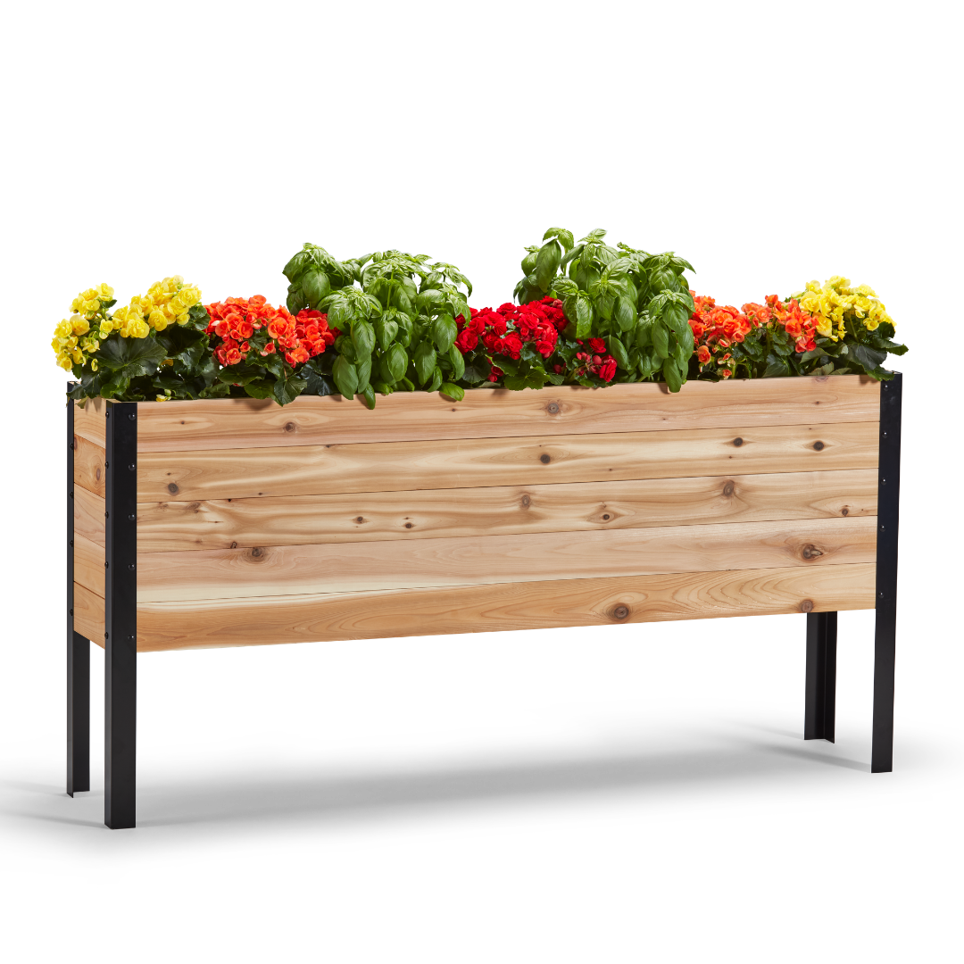 11.5" x 60" Raised Garden Bed - 30" TALL / Garden Grade