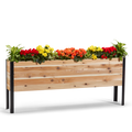 11.5" x 72" Raised Garden Bed - 30" TALL / Garden Grade