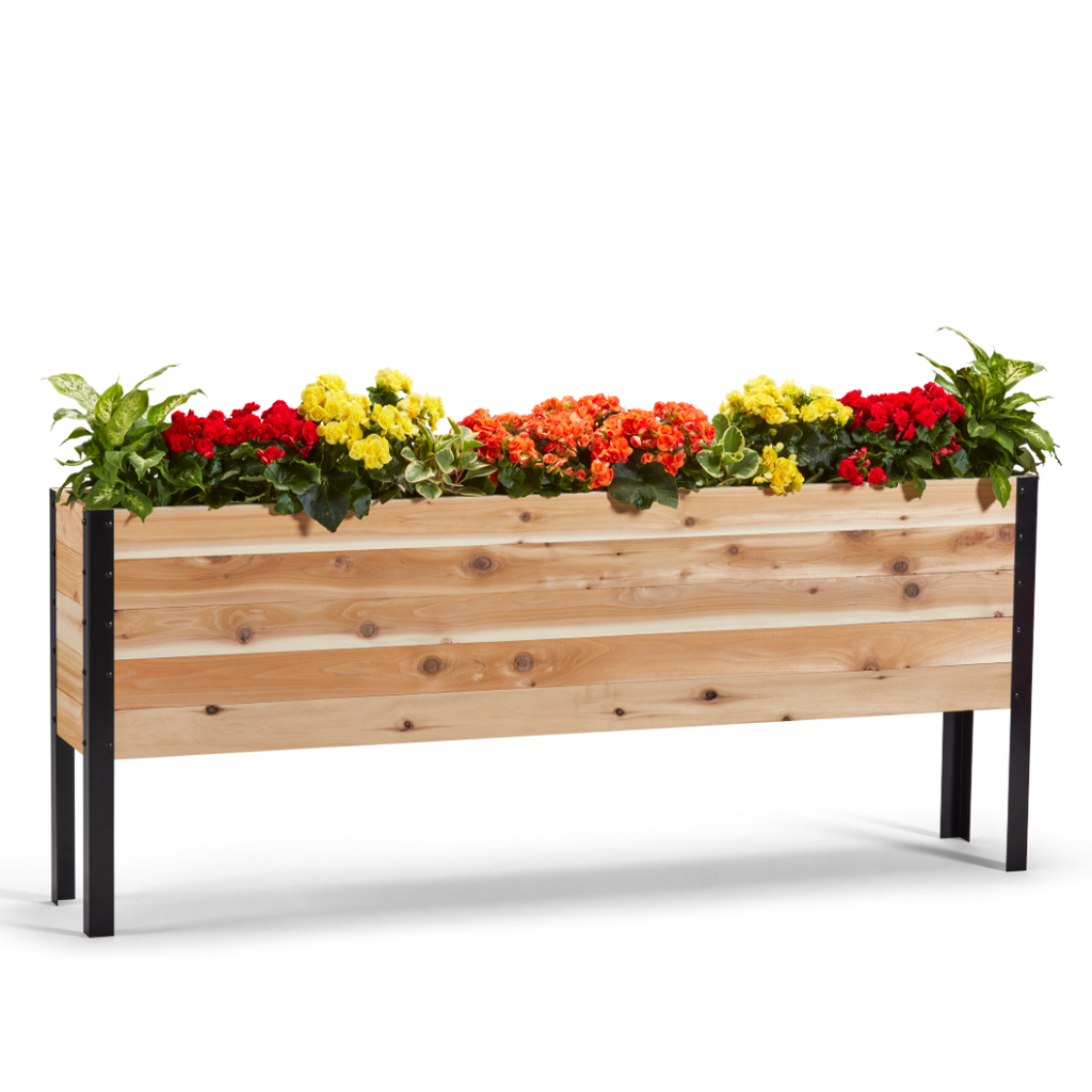 11.5" x 72" Raised Garden Bed - 30" TALL / Select Grade