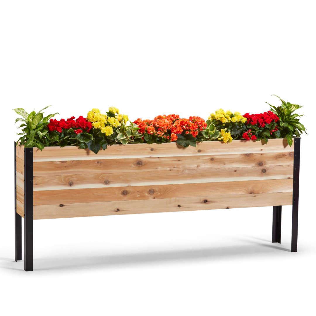 11.5" x 72" Raised Garden Bed - 30" TALL / Select Grade