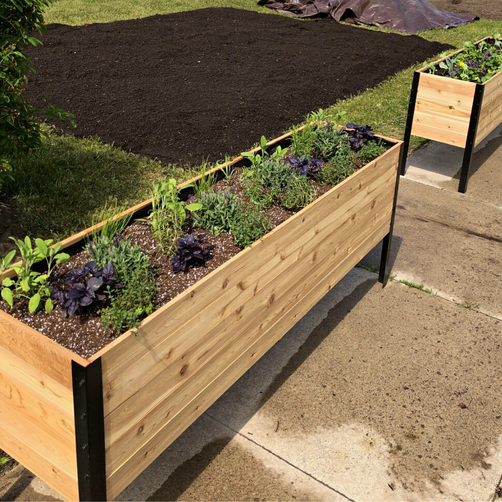 18" x 72" Raised Garden Bed - 30" TALL / Select Grade