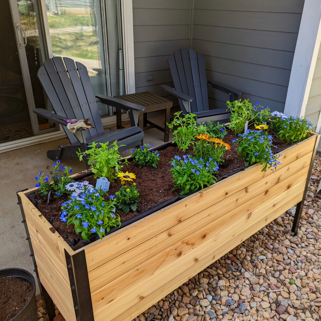18" x 60" Raised Garden Bed - 30" TALL / Select Grade