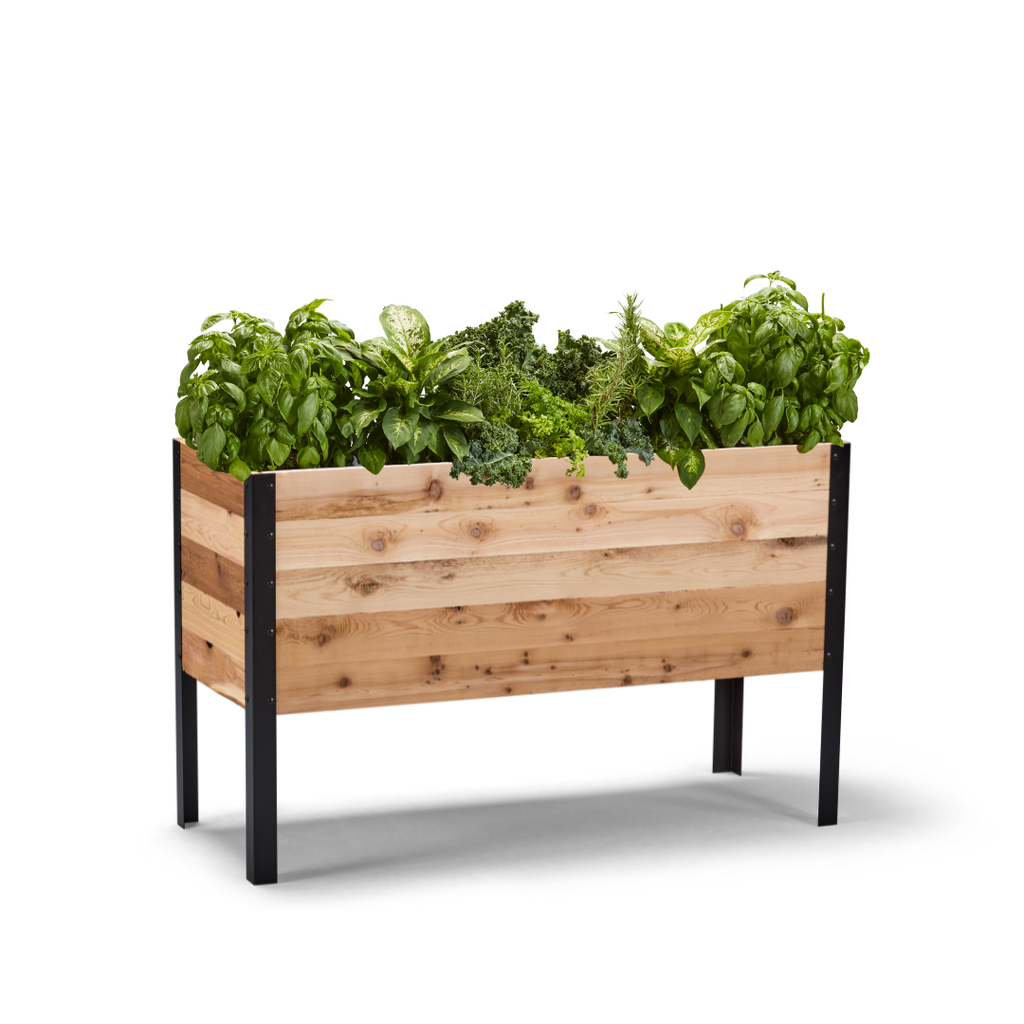 18" x 48" Raised Garden Bed - 30" TALL / Garden Grade
