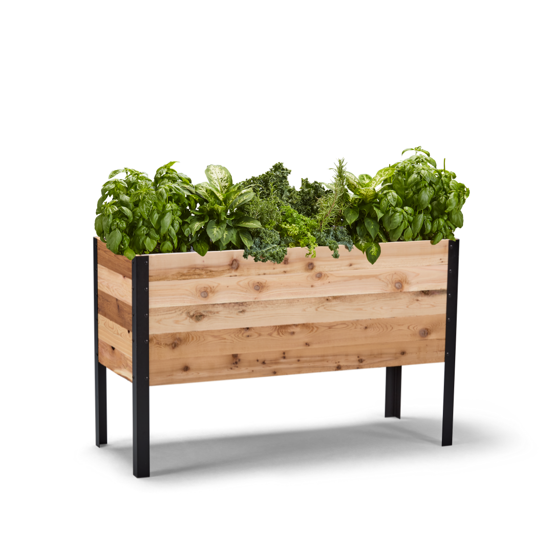 18" x 48" Raised Garden Bed - 30" TALL / Garden Grade