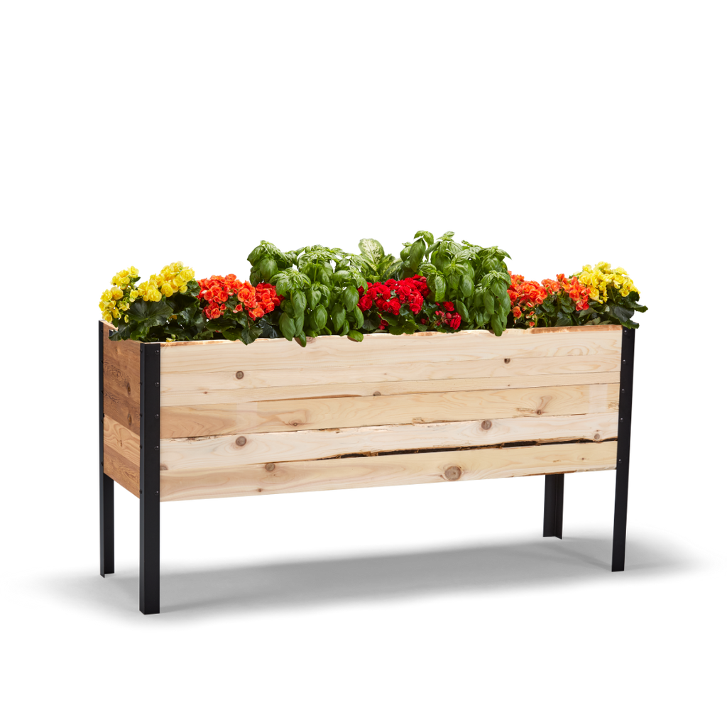 18" x 60" Raised Garden Bed - 30" TALL / Garden Grade