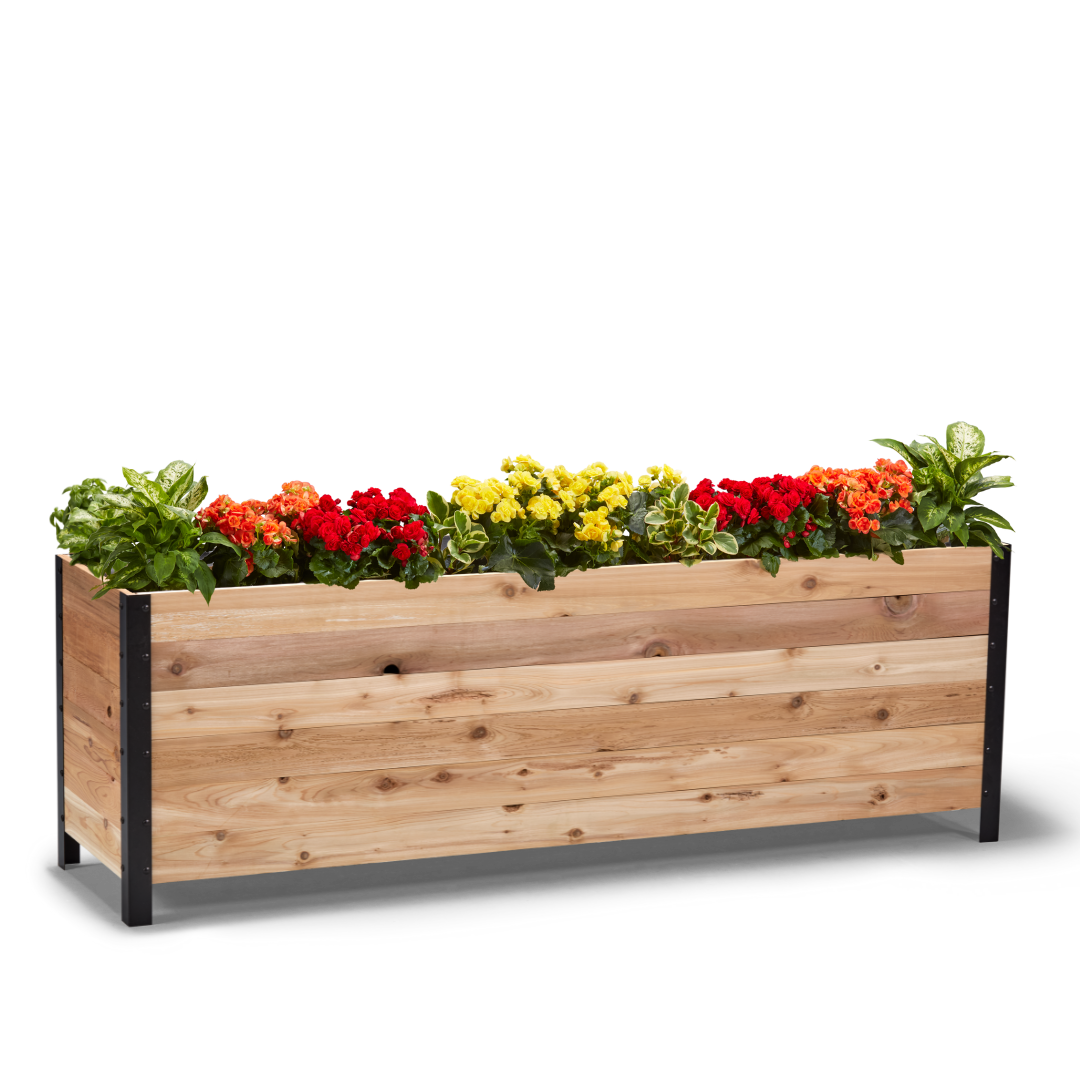18" x 72" Planter Box - 24" TALL / Garden Grade