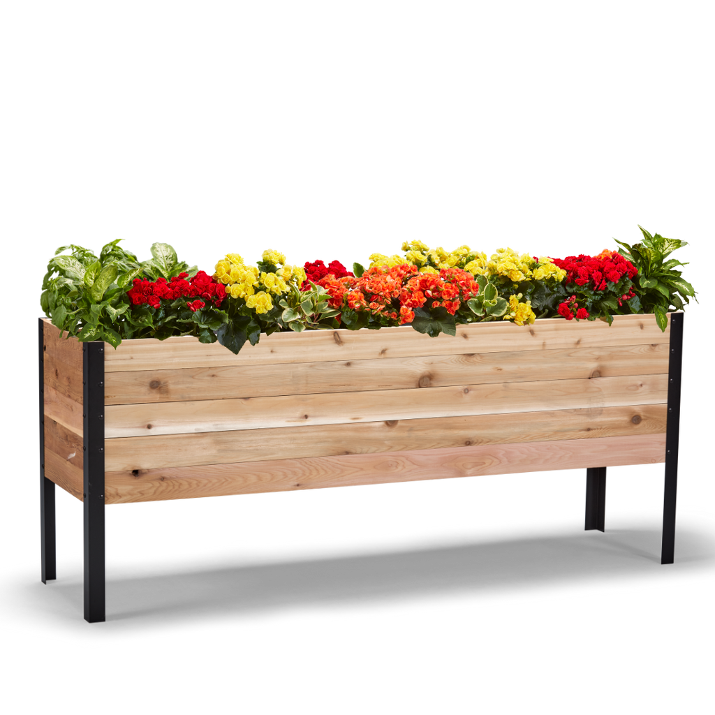 18" x 72" Raised Garden Bed - 30" TALL / Garden Grade