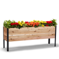 18" x 72" Raised Garden Bed - 30" TALL / Garden Grade