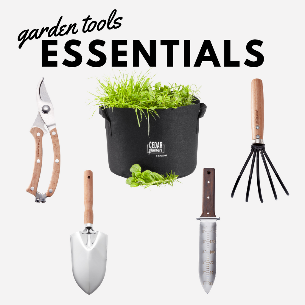 Garden Tools + Grow Bags Essentials