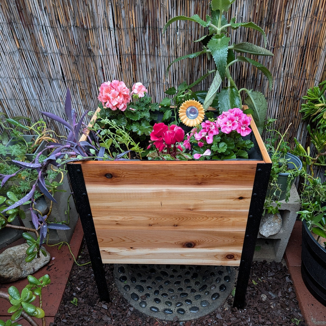 18″ x 24″ Raised Garden Bed - 30" TALL / Garden Grade