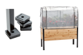 Platform Feet Set + Greenhouse