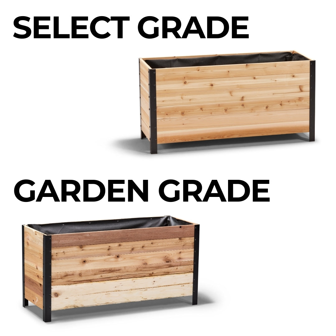 18" x 48" Planter Box - 24" TALL / Select Grade